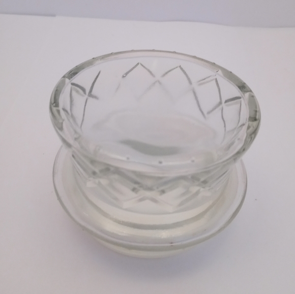 Vintage 1983 Mr. Peanut Clear Glass Canister Planters Jar With Lid - Picture 7 of 7